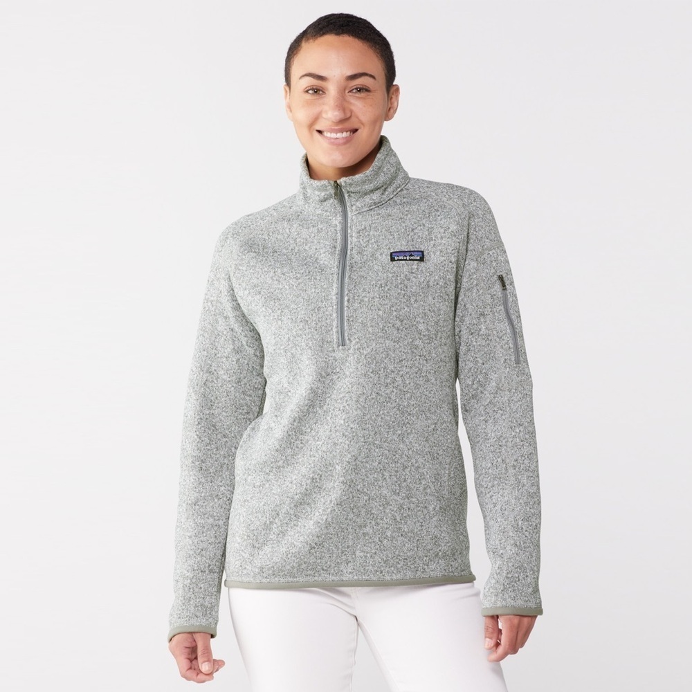 Patagonia - Better Sweater Quarter-Zip Fleece Pullover - Birch White